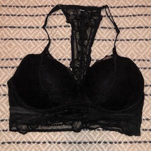 Victoria’s Secret PINK push up black bandeau
